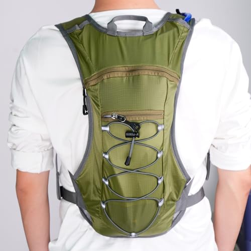 Image of Unigear Hydration Pack Backpack with 70 oz 2L Water Bladder for Running, Hiking, Cycling, Climbing, Camping, Biking