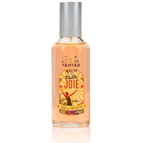 Un Air d'Antan® Coffret Cadeau Boule de Sapin de Noël : Eau de Toilette Vintage JOIE et son Porte Clé Tour Eiffel, Parfum: Fleur d'Oranger, Pétales de Rose et Brin de Muguet, 55ml - Image 3