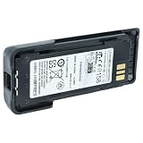 vhbw batteria compatibile con Motorola Atex DP4801, DP4801EX, DP4401, DP4401EX radio (2000mAh, 7,4V, Li-Ion) + clip