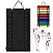 Martial Arts Belt Display, Hanging Karate Belt Display Rack Holds 12 Belts, with Elastic Loops, Karate Holder for Wall Door 14x25 Holder