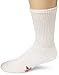 Wigwam Men's King Crew Athletic Socks, White, Large