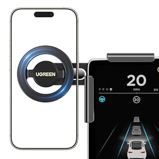 UGREEN Magsafe Car Mount for Tesla Phone Mount, Phone Holder for Tesla Model 3 Y, Strong Magnet Power Magnetic, Phone Mount Compatible with iPhone 16 15 14 13 Plus Pro Max Series