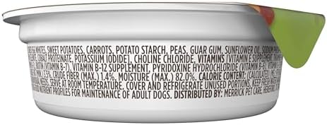 Merrick Lil’ Plates Grain Free And Gluten Free Natural Wet Dog Food For Small Dogs, Soft Little Lamb Chop Stew - (Pack of 12) 3.5 oz. Tubs