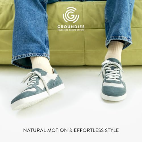 Image of GROUNDIES Nova Barefoot Shoes for Women - Trainer Sneakers for Women with Foot-Friendly Wide Toe Box, Neutral Footbed, and Non Slip Zero Drop Outsole