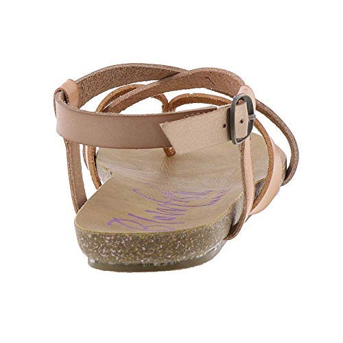 Blowfish Women's Granola Blonde/Pearl Rose Gold/Blush Dyecut (8.5)