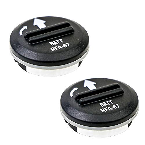 subtel, Akku für Hundehalsband kompatibel mit Petsafe PBC-102, PBC-103, PBC-302 (150mAh, 6V) 2X Ersatzakku RFA-67