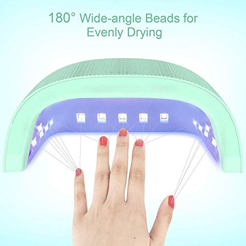 Lampe ongles gel UV avec minuteur programmable pour pose de vernis - 6