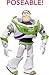 Mattel Disney Pixar Toy Story Large Action Figure, Posable Buzz Lightyear Collectible in Spacesuit Look, 12-inch Scale