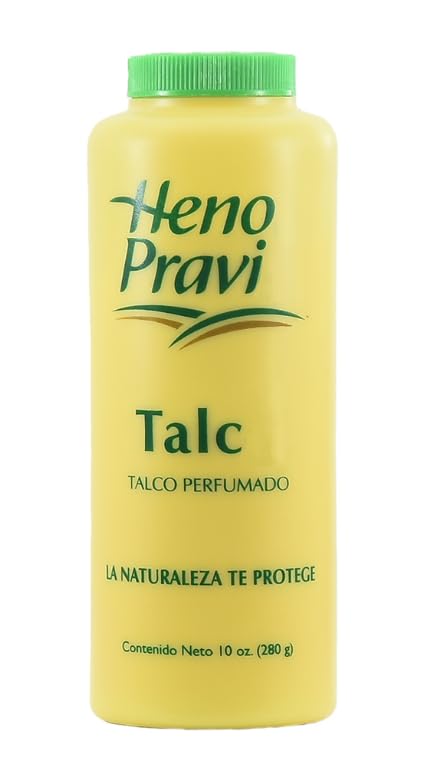 Heno de Pravia Talco Perfumado, Perfumed Talcum Powder, 10 g