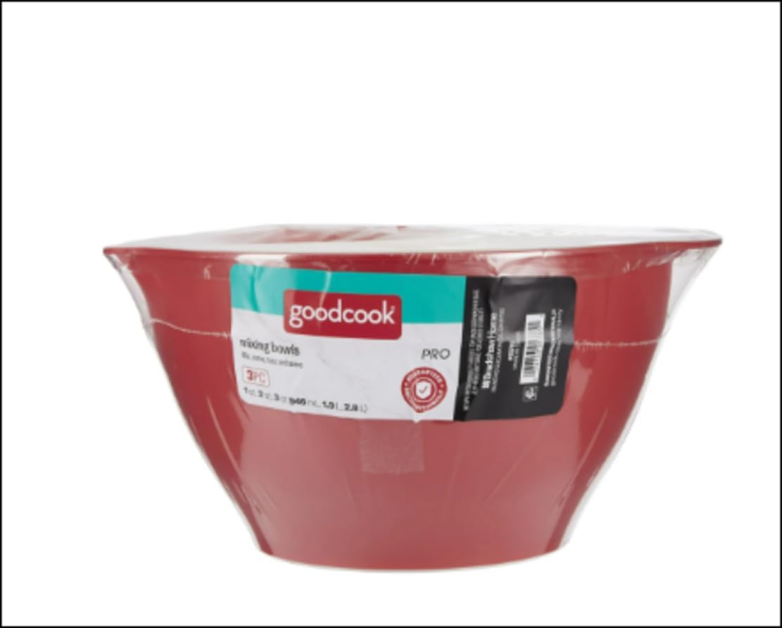 Pro Mixing Bowl Set, 3-Piece – Multi-Color