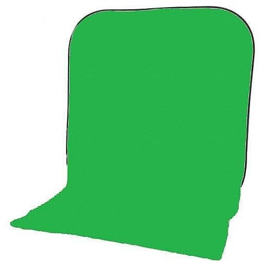 Impact Super Collapsible Background - 8 x 16' (Chroma Green)