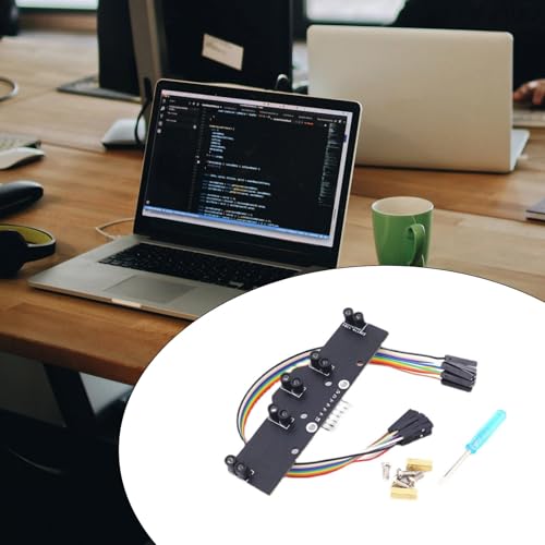 Robot suiveur de trajectoire avec module de capteurs de numérique à 5 voies