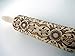 ROLLING PIN HAWAII LASER ENGRAVED with HAWAII PATTERN for EMBOSSED COOKIES PINEAPPLE DOLPHIN TURTLE SEASIDE BEACH SUN