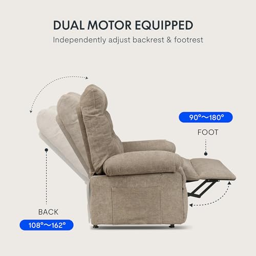 Sillón eléctrico reclinable con masaje y calor negro miniatura 4