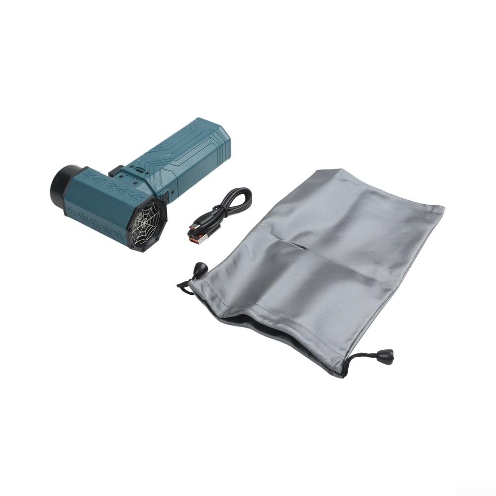 Elektrisches Staubgebläse 420W Bürstenlos 600g Schub(Blue)
