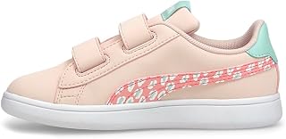Smash 2 Hook and Loop Sneaker, Lotus-Peony, 3.5 US Unisex Little Kid