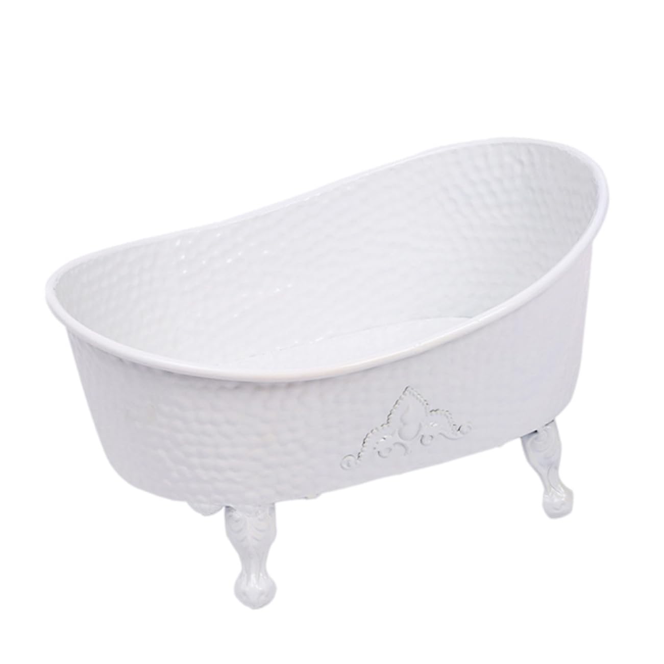 Accessoire Photo Bébé -né, Bain Décoratif en Fer Blanc