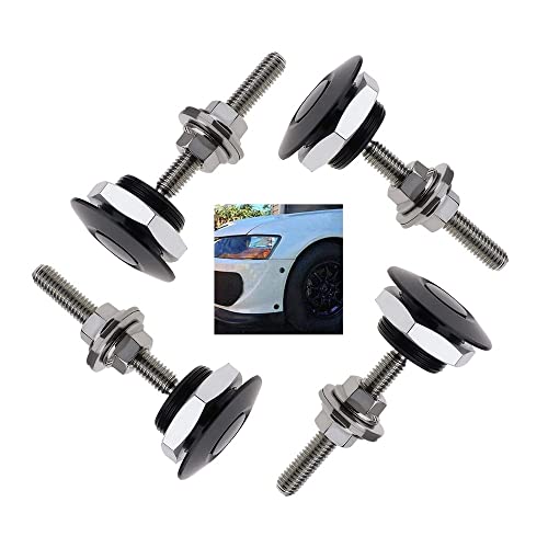 Quick Release Latch Lock Clip Hood Pins Push Button Kit 1.25in/32mm Dia.