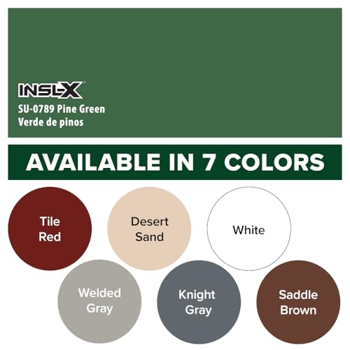 Image of INSL-X Sure Step Acrylic Anti-Slip Paint, Pine Green, 1 Gallon (Pack of 1)