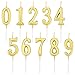 Produktbild BaiJ Geburtstag Nummer Kerzen,Geburtstagstorte Ziffer Kerzen Kit Nummer 0-9 Glitter Kuchen Topper Dekoration Geburtstag Zahl Kerzen Kuchen für Hochzeit Geburtstagsfeier Brautdusche Jubiläum