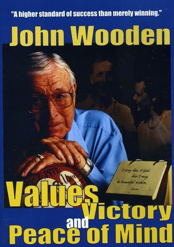 John Wooden: Values Victory and Peace of Mind [Import] [DVD]