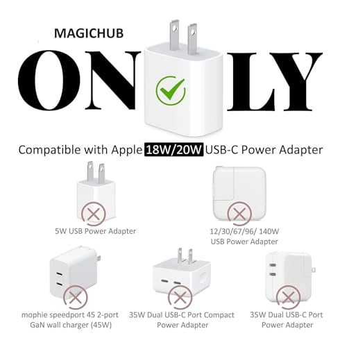 Image of Silicone Protective Case for Apple 20W & 18W iPhone USB-C Power Adapter Charger and for USB Lightning Cable, 3D Cartoon Case for iPhone Charger 18W /20W Only (Brown ICE-Cream)