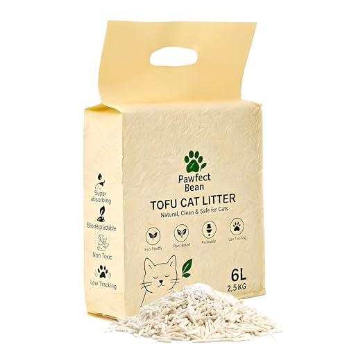 Pawfect Bean Premium Tofu Cat Litter Delicate Milk Aroma 6L/2.5kg