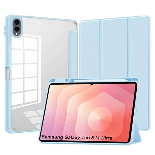 Protection Galaxy Tab S11 Ultra antichoc pour travailler au café ou en voyage