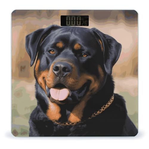Báscula Digital de Baño Smart Rottweiler Dog Precisa miniatura 1