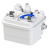 SANIFLO Sanicubic 1 Grinder System - 120v - Residential & Commercial