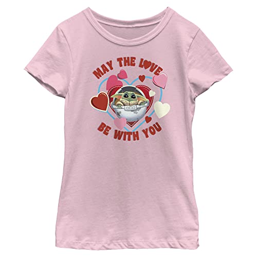 STAR WARS Mandalorian Little Lover Girls Short Sleeve Tee Shirt