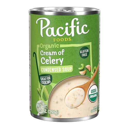 Pacific Foods, Soup Condensed Cream Of Celery Organic, 10.5 Ounce
