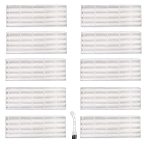 T/F Filtro di ricambio compatibile con aspirapolvere robot per 360 SmartAI C50 G50 Accessori, 1 spazzola di pulizia gratuita