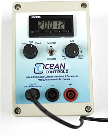 4-20mA Loop Current Simulator/ Generator with LCD Display