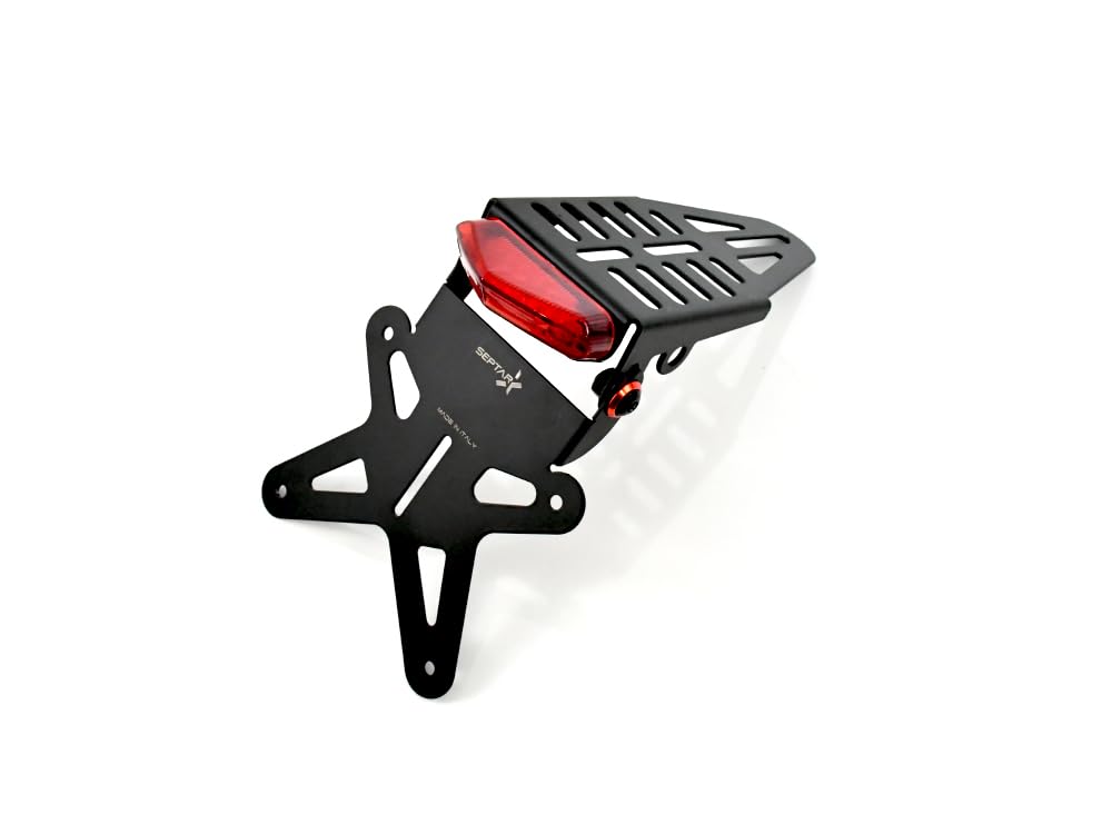 PORTATARGA REGOLABILE UNIVERSALE moto motard 50 cc | SEPTAR