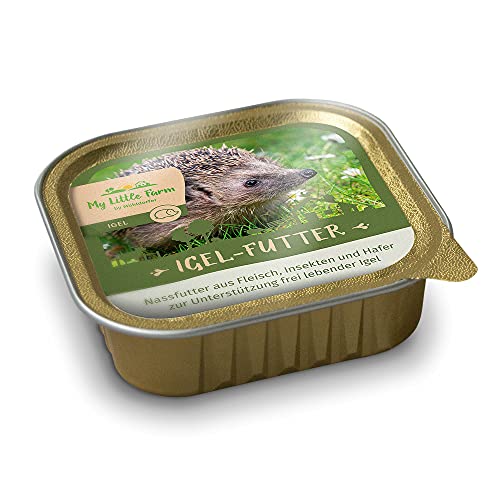 My Little Farm - Mangime per ricci in legno naturale per ricci, oltre il 90% di carne, con preziose proteine degli insetti, qualità premium