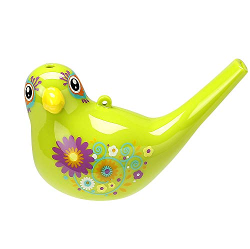 Comtrue 3103 Bird Whistle, Party Favors Kids, Birthday Gift, Easter Gift, Bath Toy, Adorable, Durable, Non-Toxic, Kelly, Upgrade Version