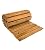 Plow & Hearth 8 Feet x 18 Inches Outdoor Wooden Garden Pathway | Natural Waterproof Weatherproof Hardwood Cedar Rollout Walkway | Landscaping