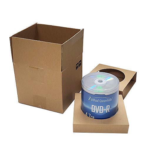 Image of DVD-R 4.7GB 16x Shiny Silver Top Media Disc - 100 Disc Spindle (FFP) OQDMR16ST-BX