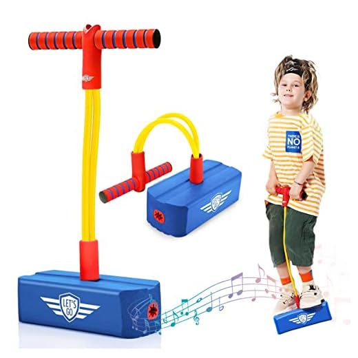 GeschenPark Juguetes Niños 3-12 Años, Regalos Cumpleaños Niño 4-12 Años Regalo Niña 4-12 Años Juguetes Chicos 3-12 Años Interesante Regalos Camas Elasticas para Niños Exterior - Azul