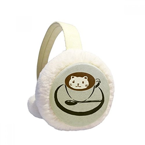 Orejeras de gato de invierno de felpa plegable para regalo original