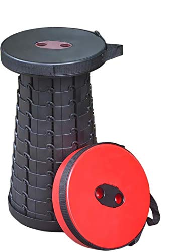 Taburete telescópico silla plegable de altura ajustable portátil al aire libre senderismo
