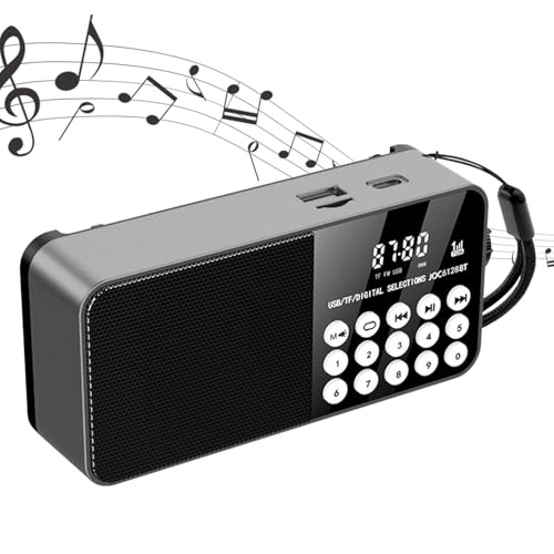 Radio portable AM FM avec prise casque et lampe de poche pour le voyage