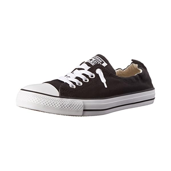 Converse-Womens-Chuck-Taylor-All-Star-Shoreline-Low-Top-Sneaker Converse Women's Chuck Taylor Shoreline Slip Casual Shoe, Black- 7.5 B(M) US