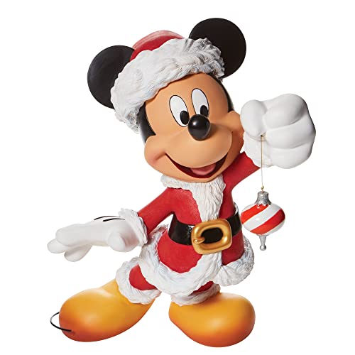Image of Enesco Disney Showcase Santa Mickey Mouse Figurine