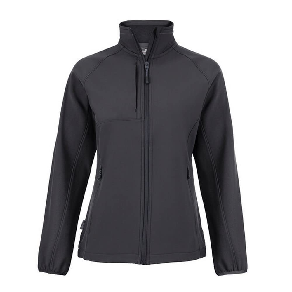Craghoppers Womens Expert Basecamp Jacket Softshell, Carbon Grey, 8