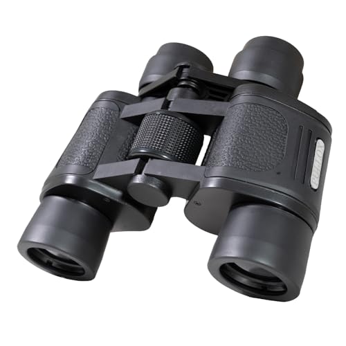 Binoculars 101: Understanding Magnification, Field of View, and Lens Coating HD Folding Lens 10X Zoom Prism Binocular Telescope with Pouch for Long Distance, Bird Watching, Black (Binoculars)