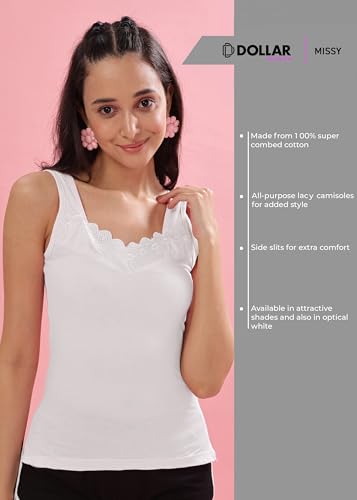 Image of Dollar Missy Pack of 1 Women's Combed Cotton Camisole
