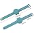Padaleks 3PCS Wristband Dispenser Portable Travel Refillable Hand Sanitizer Dispenser for Hand Washing Beach Camping Etc