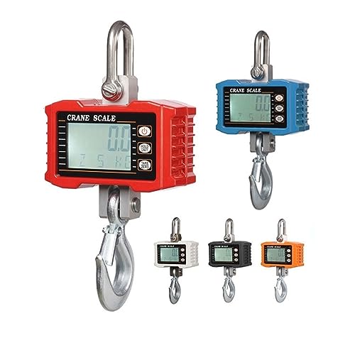 Dynamomètre de levage 1000kg haute précision avec grand affichage rétroéclairé LCD - 3